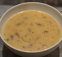 Kop champignonsoep